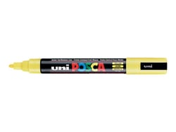Marqueur Posca - Pointe conique moyenne - Jaune fluo - PC5M