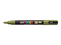 Marqueur Posca - Pointe conique fine - Vert kaki - PC3M