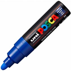 Marqueur Posca - Pointe large conique - Bleu foncé - PC7M