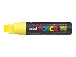 Marqueur Posca - Pointe Extra large - Jaune - PC17K