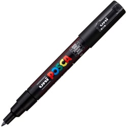 Marqueur Posca - Pointe conique extra-fine - Noir - PC1MC