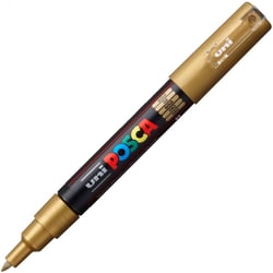 Marqueur Posca - Pointe conique extra-fine - Or - PC1MC