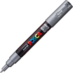 Marqueur Posca - Pointe conique extra-fine - Argent - PC1MC