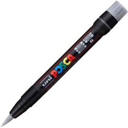 Marqueur Posca - Pointe pinceau - Argent - PCF350