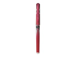 Stylo roller - Rouge - Signo Broad grip - Pointe large - Uni-ball