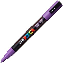 Marqueur Posca - Pointe conique fine - Violet - PC3M