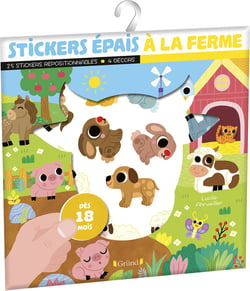 Stickers épais - À la ferme