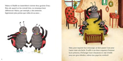 Malou et Maëlle, les jumelles coccinelles