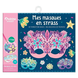MASQUES EN STRASS - MA POCHETTE D'ARTISTE