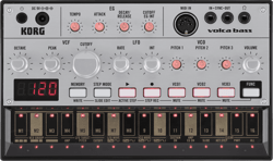 Korg Volca Bass - Basse analogique - 16 touches - Gris 