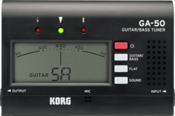 Korg GA-50 - Accordeur chromatique pour guitare et basse