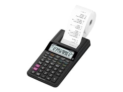 Calculatrice imprimante Casio - Professionnel - HR-8RCE - Noir