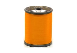 5 bobines de fil à broder Brother -  satiné - Orange ET208