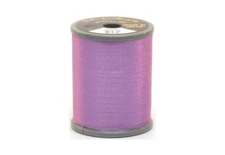 5 bobines de fil à broder Brother -  satiné - Lilas ET612
