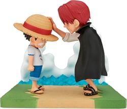 Figurine Banpresto WCF Log Stories - One Piece - Monkey D. Luffy & Shanks
