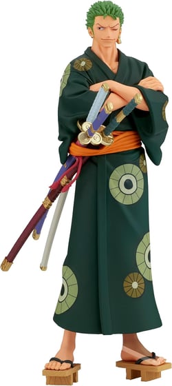 Figurine Banpresto Dxf The Grandline Series - One Piece - Roronoa Zoro