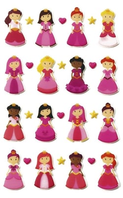 Stickers Princesses - Cooky