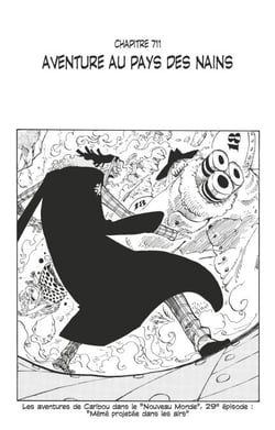 One Piece édition originale - Chapitre 711 - Aventure au pays des nains