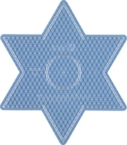 Grande plaque pour perles Hama - étoile - 5 mm
