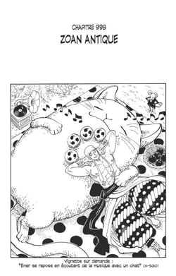 One Piece édition originale - Chapitre 998 - Zoan antique