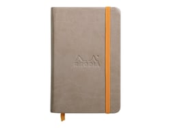 CARNET 9X14 192P LIGNE TAUPE