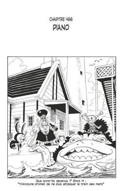 One Piece édition originale - Chapitre 486 - Piano
