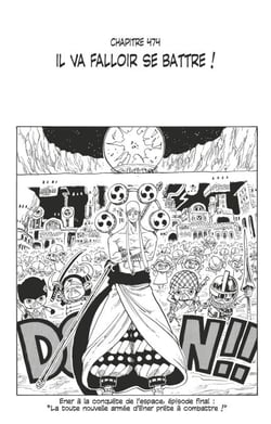 One Piece édition originale - Chapitre 474 - Il va falloir se battre !