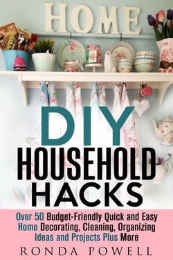 DIY Household Hacks: Over 50 Budget-Friendly, Quick and Easy Home Decorating, Cleaning, Organizing Ideas and Projects Plus More - DIY Hacks