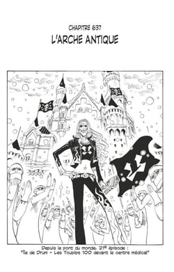 One Piece édition originale - Chapitre 637 - L'arche antique