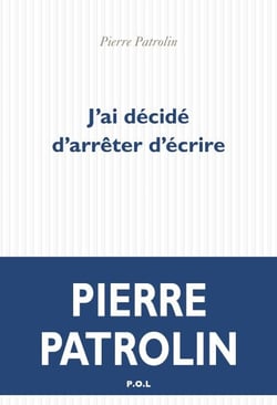 J'ai décidé d'arrêter d'écrire