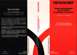Méthodoref - Guide méthodologique de la recherche en éducation et formation