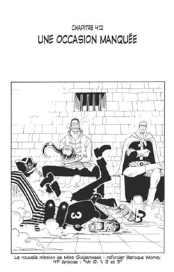One Piece édition originale - Chapitre 412 - Une occasion manquée