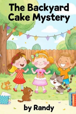 The Backyard Cake Mystery - Childrens Books, #999