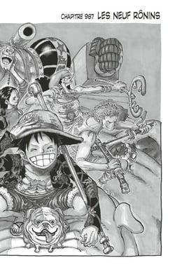 One Piece édition originale - Chapitre 987 - Les neuf rônins