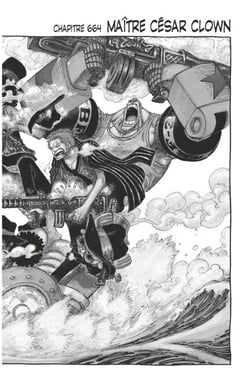 One Piece édition originale - Chapitre 664 - Maître César Clown