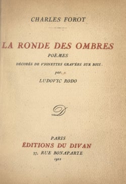 La ronde des ombres - Poèmes décorés de vignettes gravées sur bois