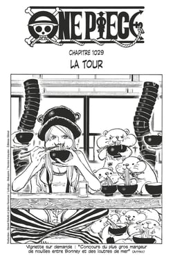 One Piece édition originale - Chapitre 1029 - La tour