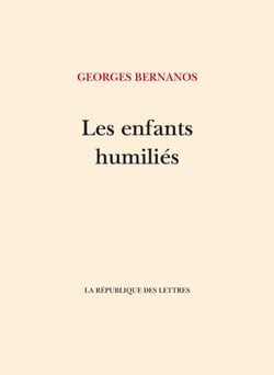 Les Enfants humiliés - Journal 1939-1940