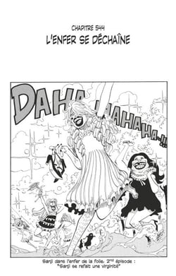 One Piece édition originale - Chapitre 544 - L'enfer se déchaîne