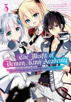The Misfit of Demon King Academy 03 - History's Strongest Demon King Reincarnates and Goes to School with His Descendants