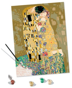 Peinture au numéro Ravensburger - CreArt - Klimt : Le baiser -  30 x 40 cm