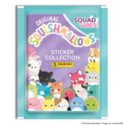 Blister Squishmallows - Panini - 7 pièces