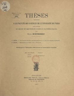 Les étoiles doubles spectroscopiques et la relation masse-luminosité - Propositions données par la Faculté : les méthodes de l'astronomie photographique de position
