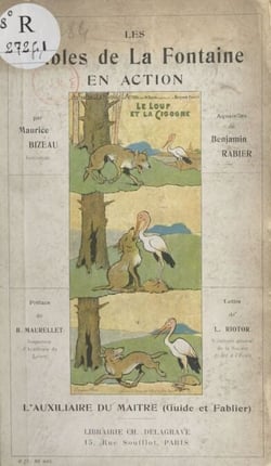 Les fables de La Fontaine en action - L'auxiliaire du maître (guide et fablier)