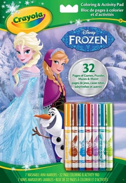 Album coloriage et activités - La Reine des Neiges