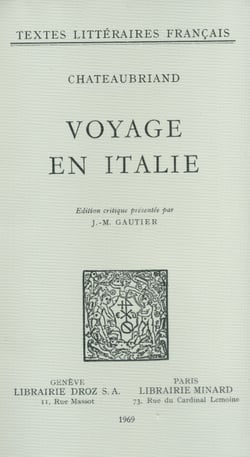 Voyage en Italie