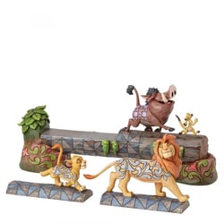 Figurine Enesco Disney Traditions - Le Roi Lion - Timon, Pumba et Simba