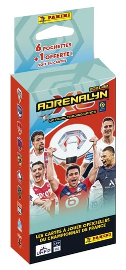 Ligue 1 Uber eatsAdrenalyn XL 2021-22 - 6 pochettes + 1 offerte - Panini