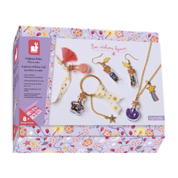 Les Ateliers Bijoux - 4 Bijoux Fioles de Fées à Créer - Kit Créatif Enfant