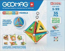 Geomag Classic - Panels Supercolor - 35 pièces